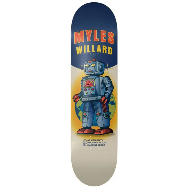toy-machine-myles-willard-robot-8-13-tavola-skateboard-deck-pro image 1