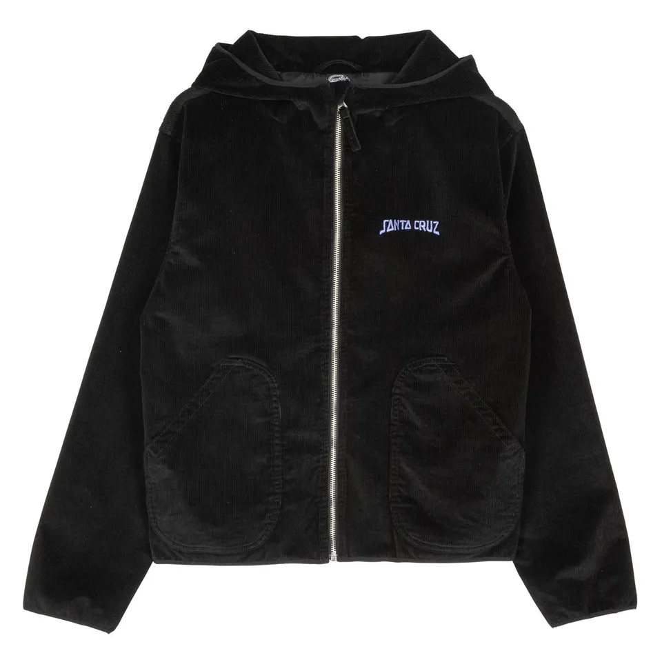 santa-cruz-skateboards-set-strip-jacket-giacca-con-cappuccio-donna image 1