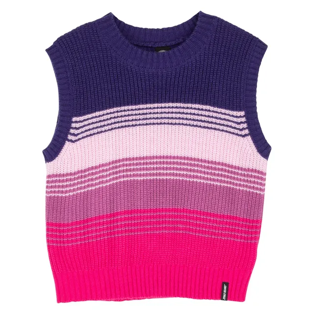 santa-cruz-skateboards-afterglow-knit-vest-gilet-in-maglia-donna image 1