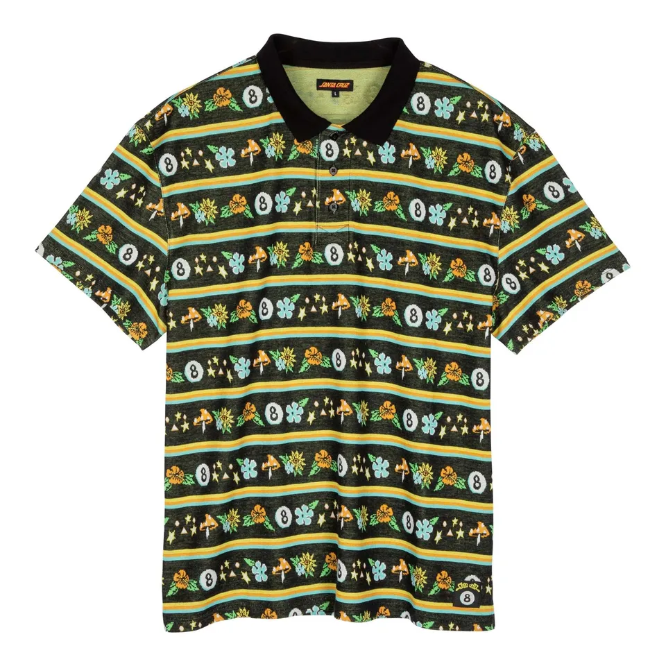 santa-cruz-skateboards-winkowski-trip-stripe-polo-polo-manica-corta image 1