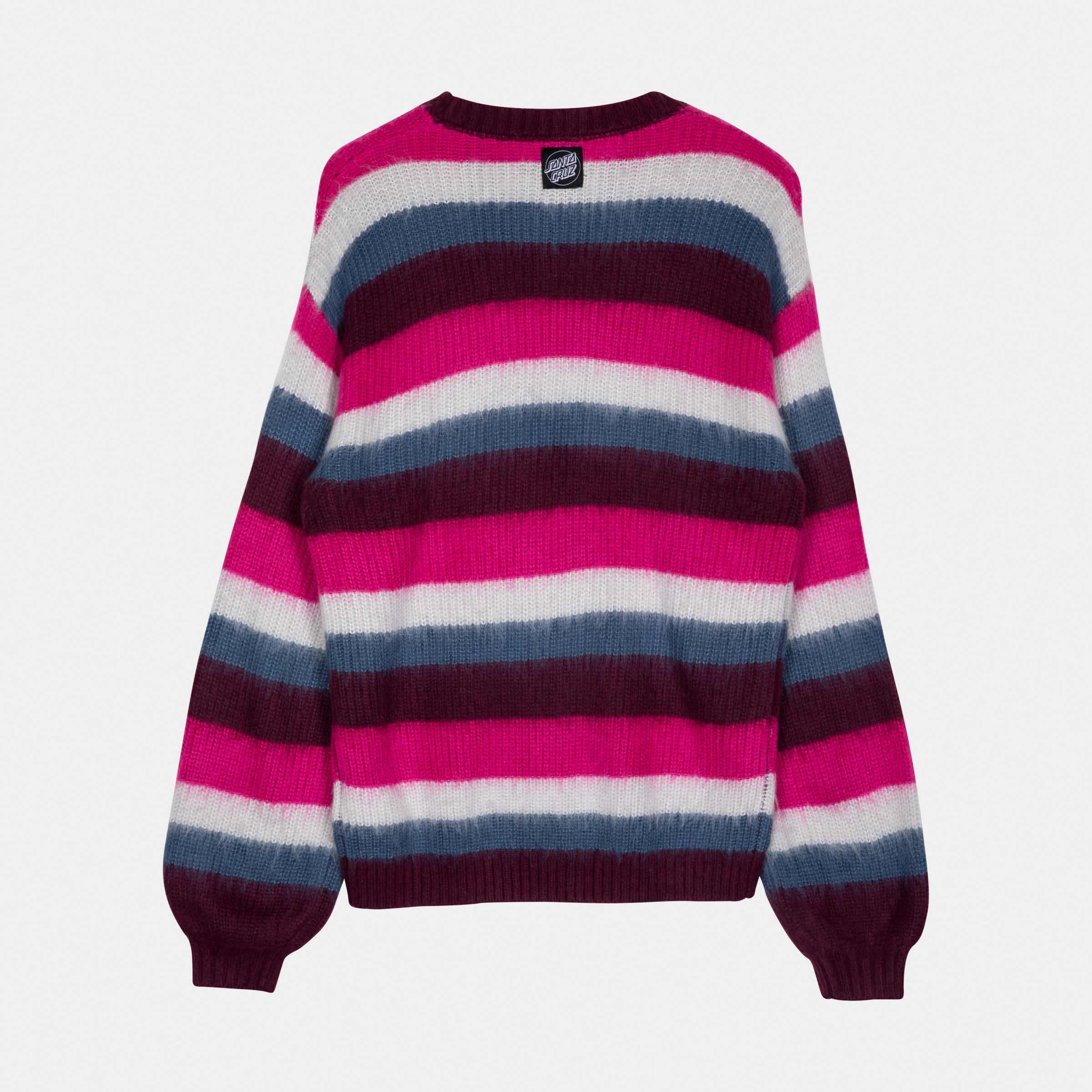 santa-cruz-skateboards-riot-knit-crew-maglia-donna image 2