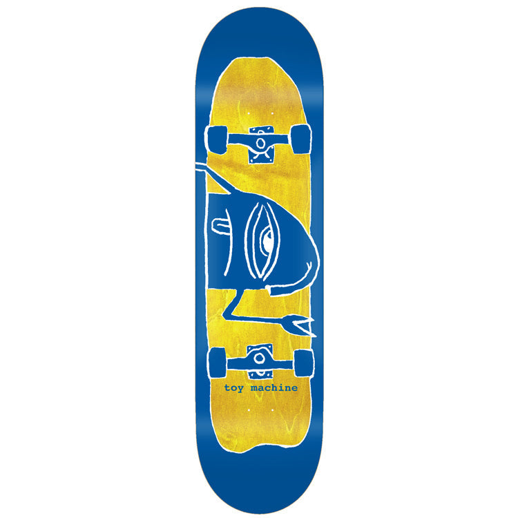 toy-machine-hello-sect-blue-8-00-tavola-skateboard-deck image 1