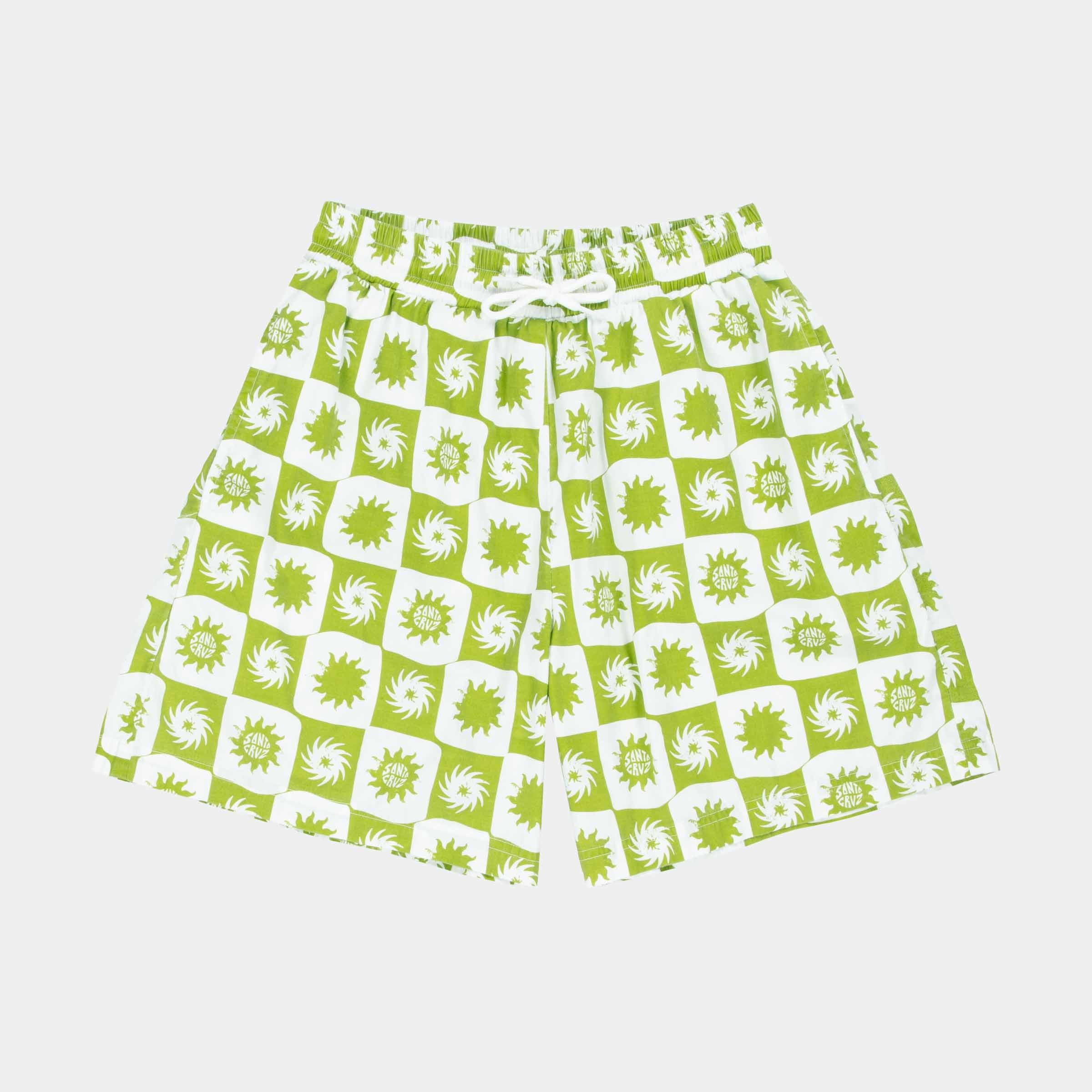 santa-cruz-skateboards-sun-daze-shorts-donna-in-cotone image 1