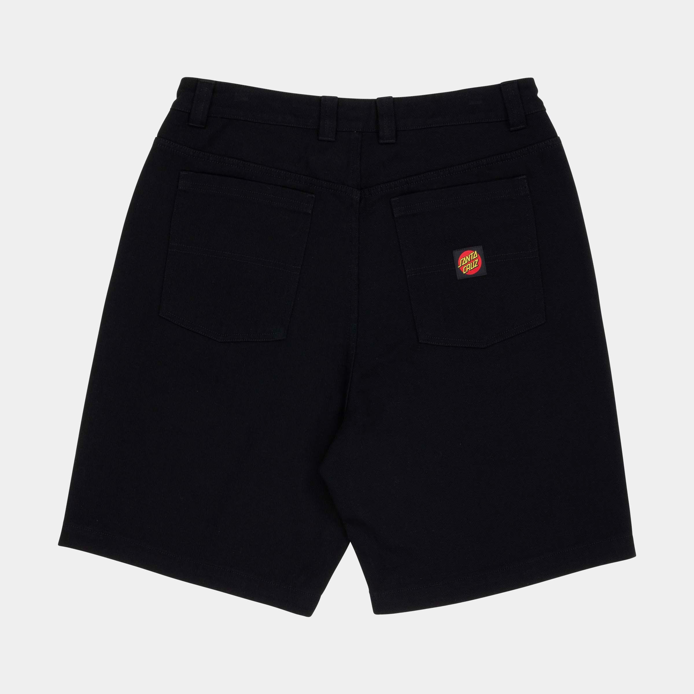 santa-cruz-skateboards-big-shorts-uomo-shorts-baggy-in-twill-di-cotone image 2