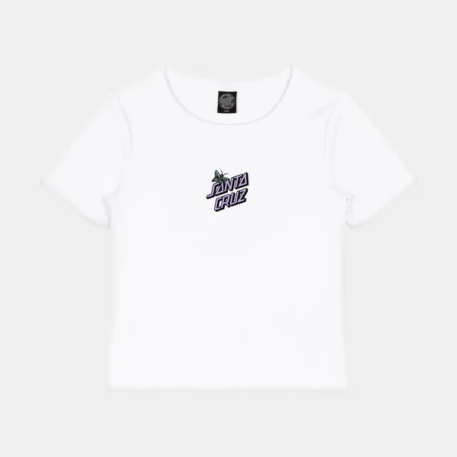 santa-cruz-skateboards-flutter-flash-t-shirt-maglietta-90-s-fit-donna image 1