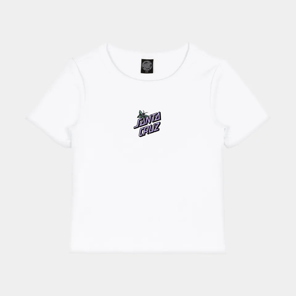 santa-cruz-skateboards-flutter-flash-t-shirt-maglietta-90-s-fit-donna image 1