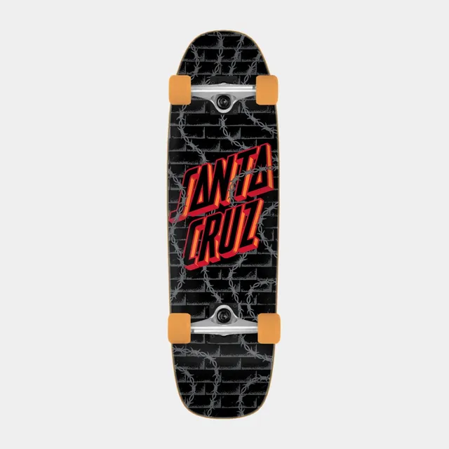 santa-cruz-skateboards-big-strip-barbwire-cruiser-completo-8-40in-x-29-4in image 1
