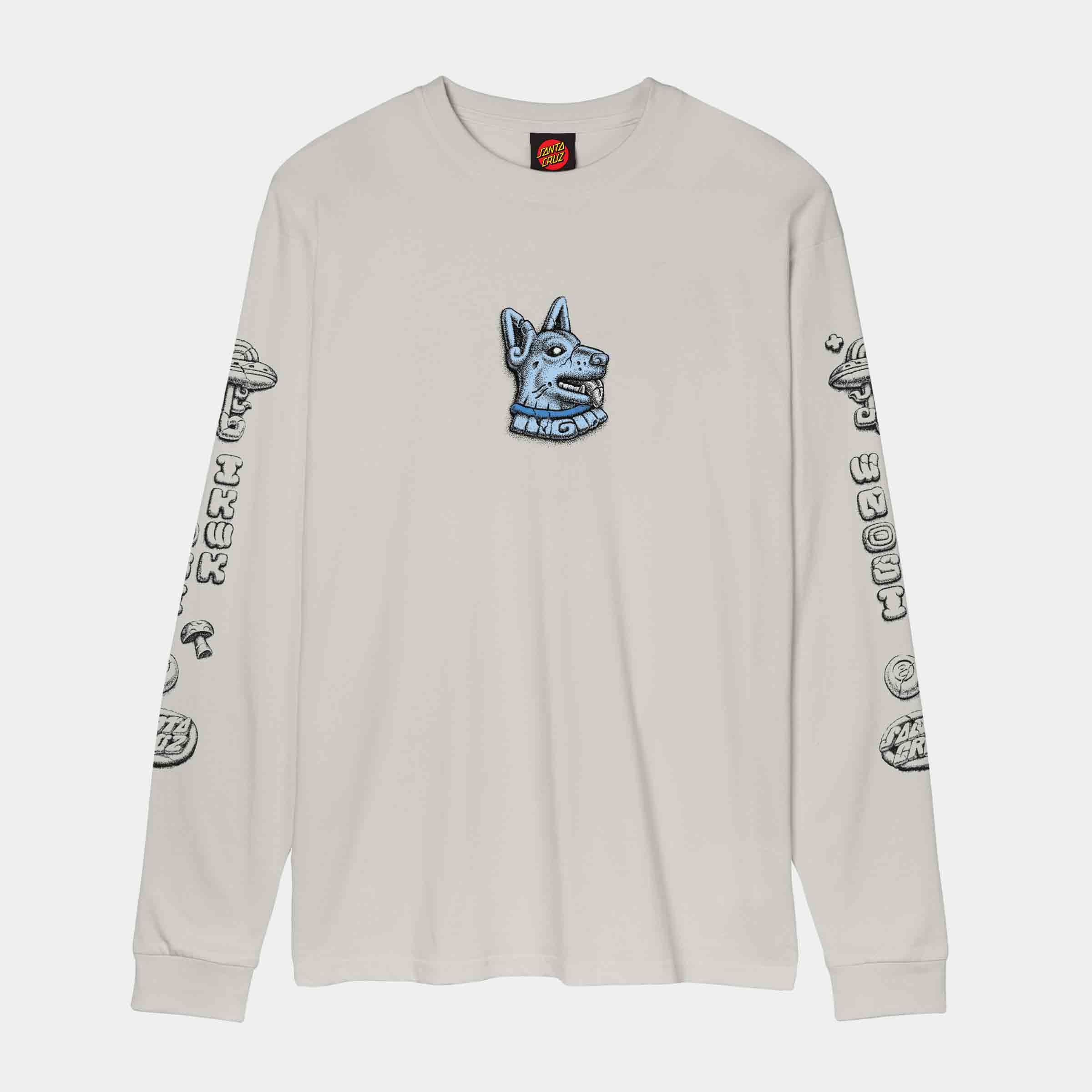 santa-cruz-skateboards-winkowski-dog-long-sleeve-t-shirt image 1