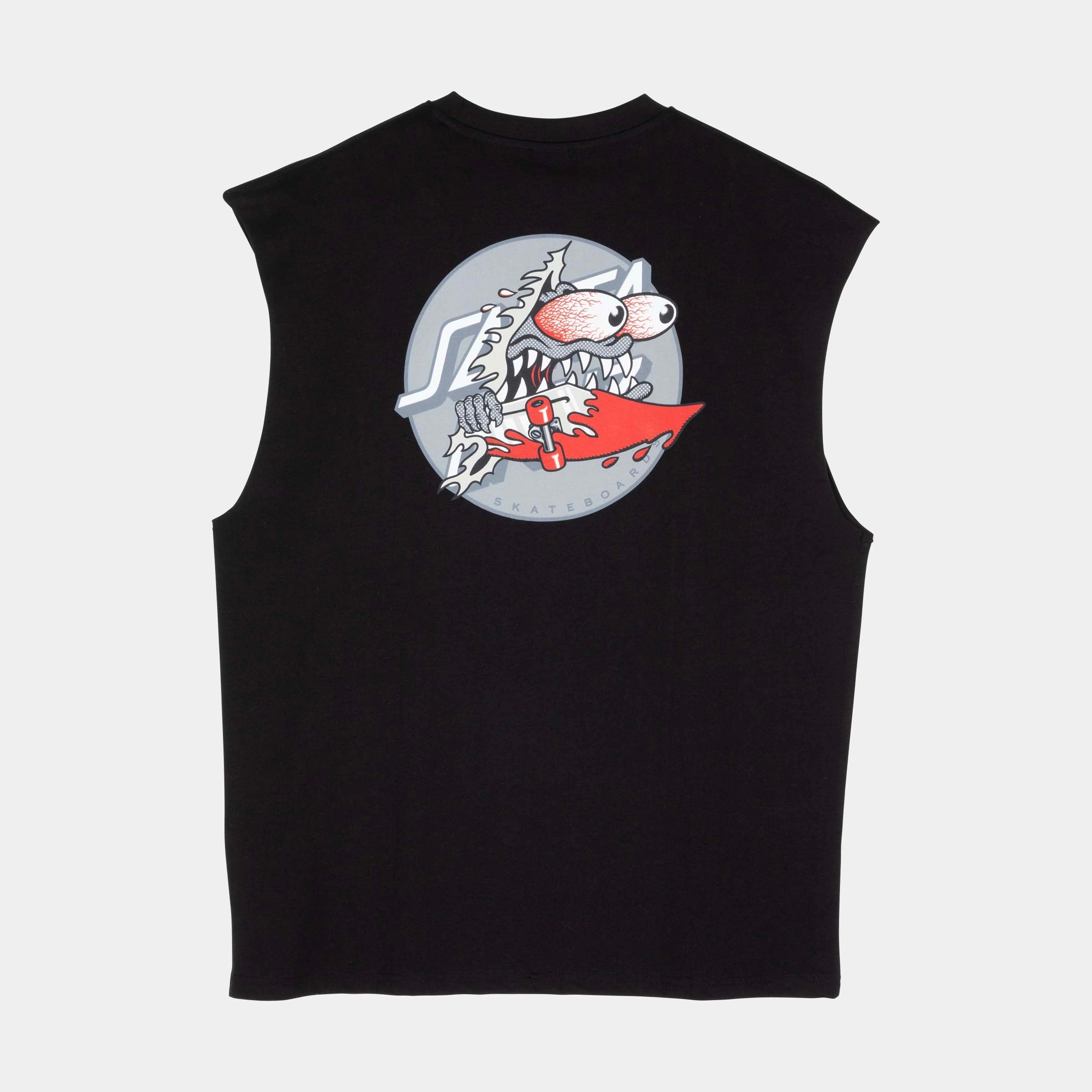 santa-cruz-skateboards-meek-slashed-dot-vest-canotta-in-cotone-bio image 1