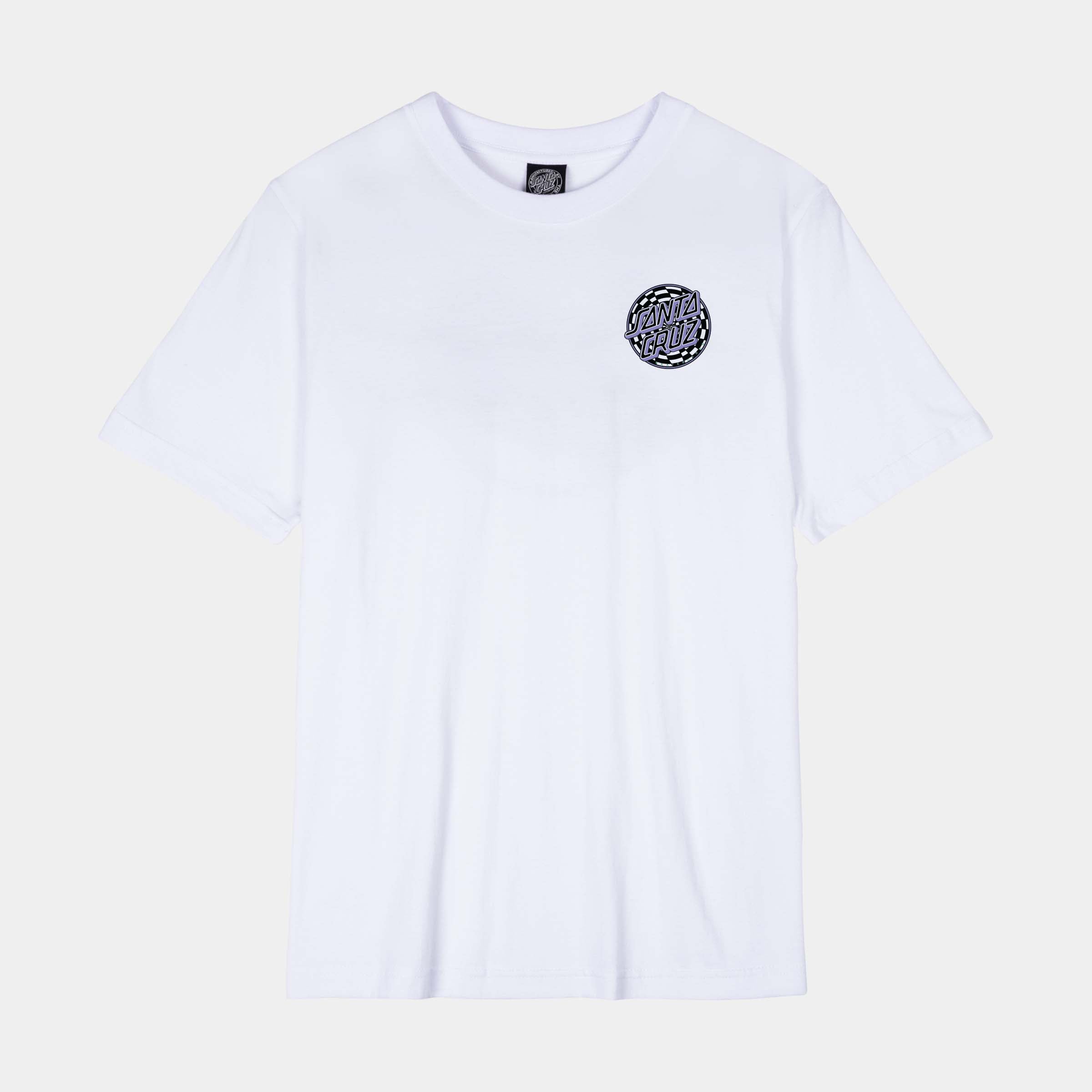santa-cruz-skateboards-field-check-dot-t-shirt-manica-corta image 2