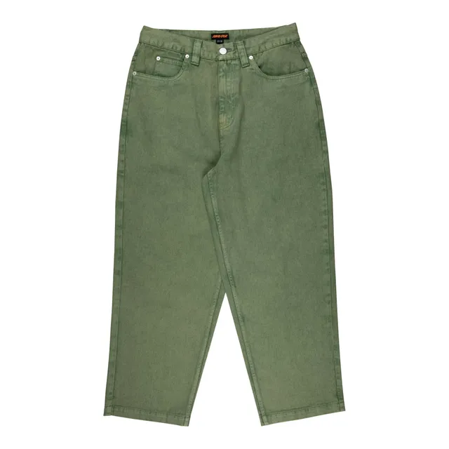 santa-cruz-skateboards-big-pants-baggy-twill-100-cotone-taglia-34 image 1