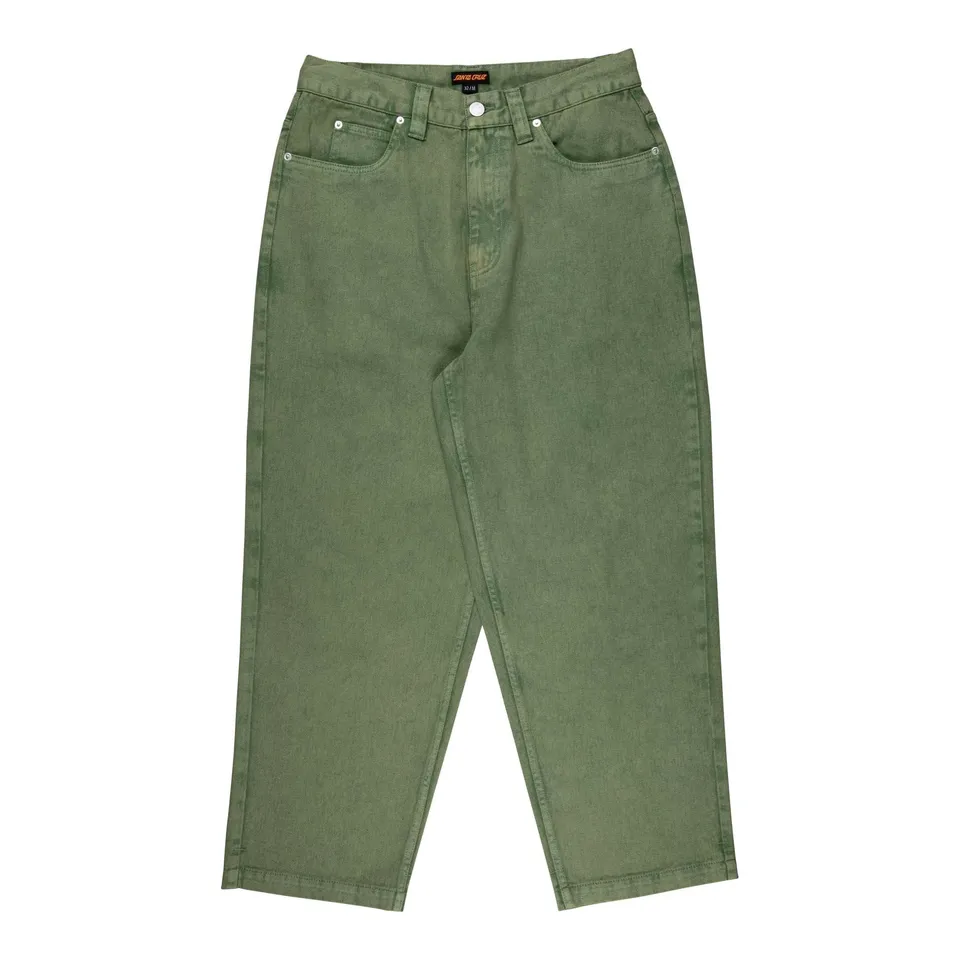 santa-cruz-skateboards-big-pants-baggy-twill-100-cotone-taglia-34 image 1