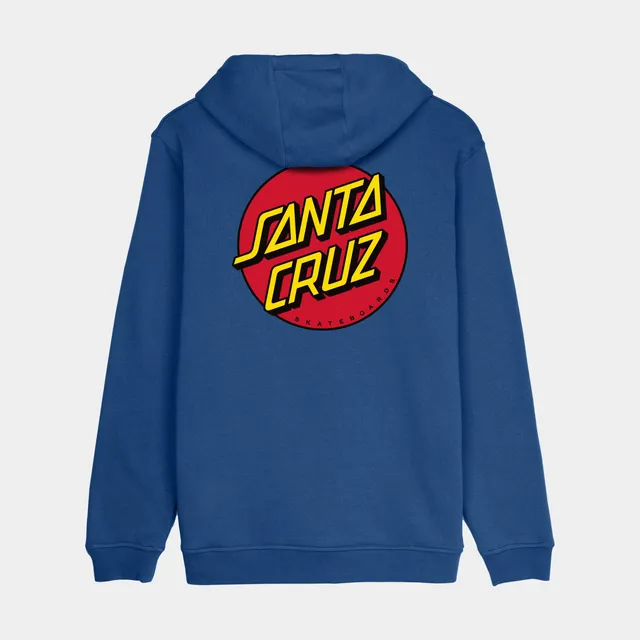santa-cruz-skateboards-classic-dot-chest-hoodie-felpa-cappuccio-uomo image 1
