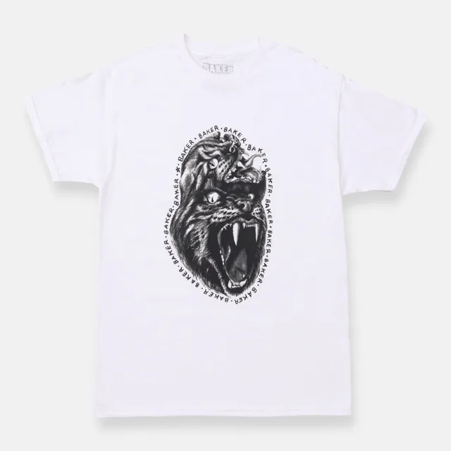 baker-skateboards-fried-beast-tee-maglietta-art-kevin-spanky-long image 1