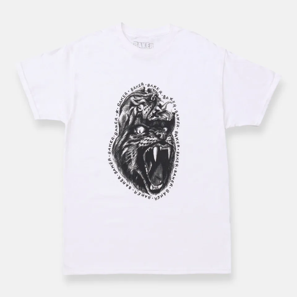 baker-skateboards-fried-beast-tee-maglietta-art-kevin-spanky-long image 1