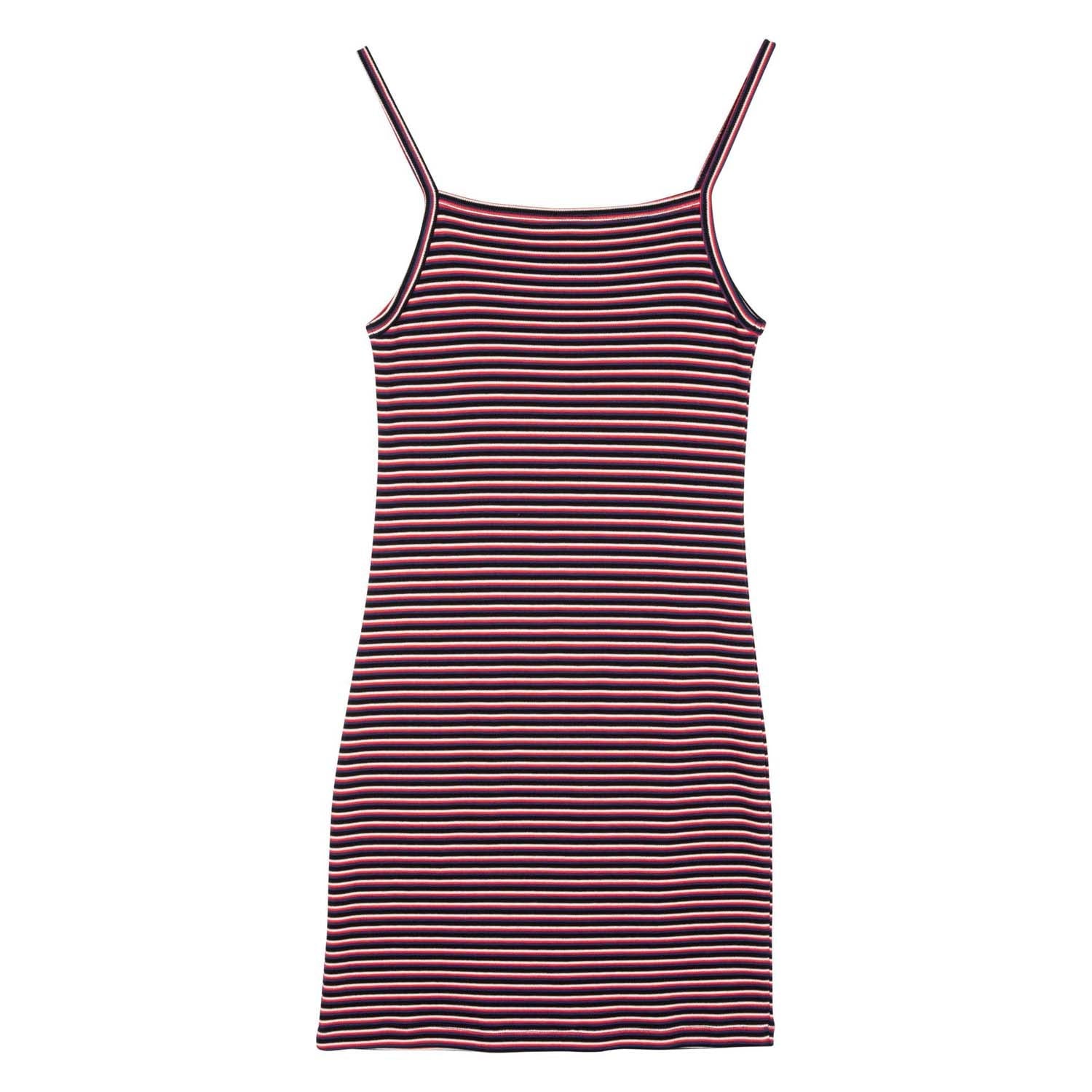 santa-cruz-skateboards-strip-logo-emb-vestito-donna image 2
