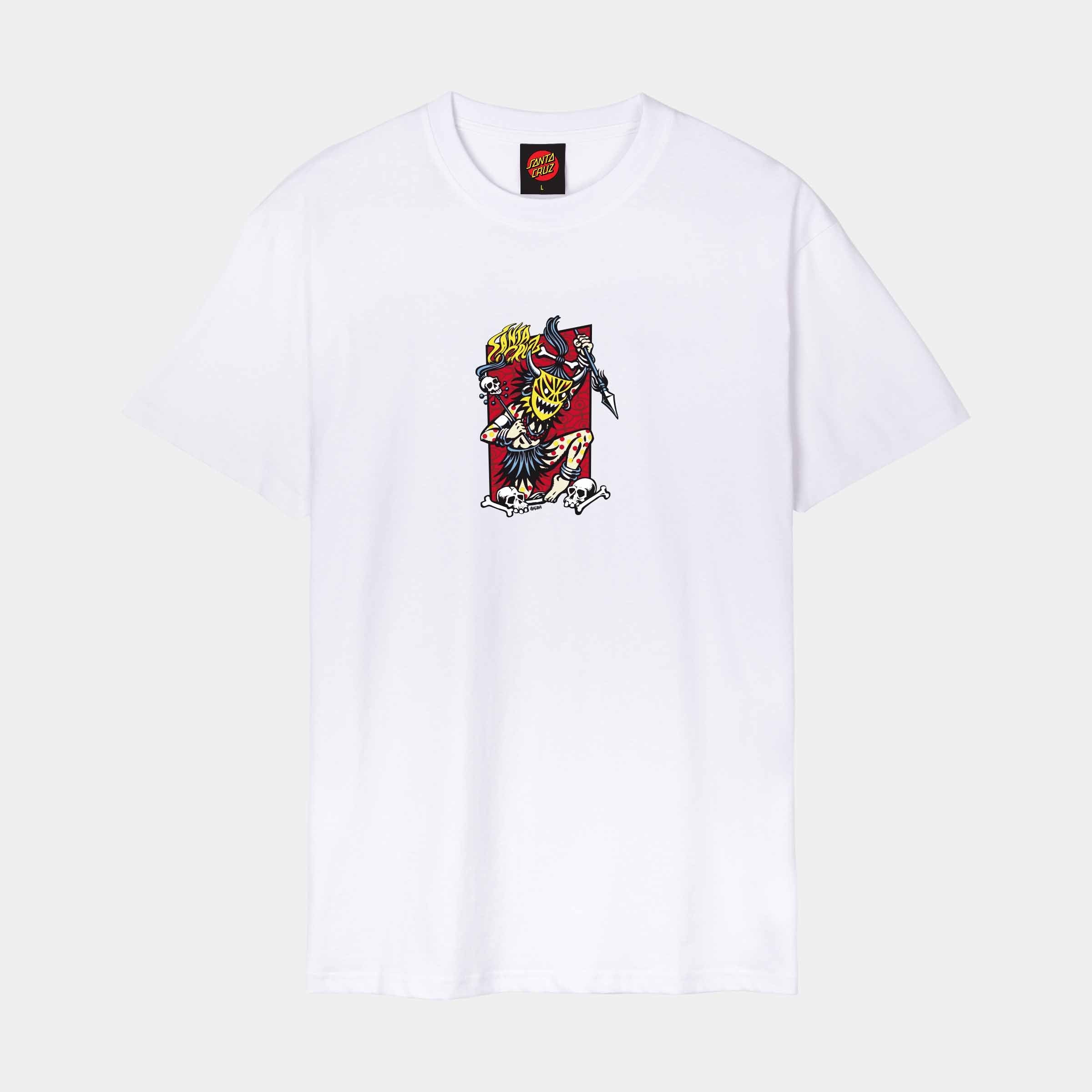 santa-cruz-skateboards-salba-voodoo-frame-t-shirt-uomo-cotone-bio image 1