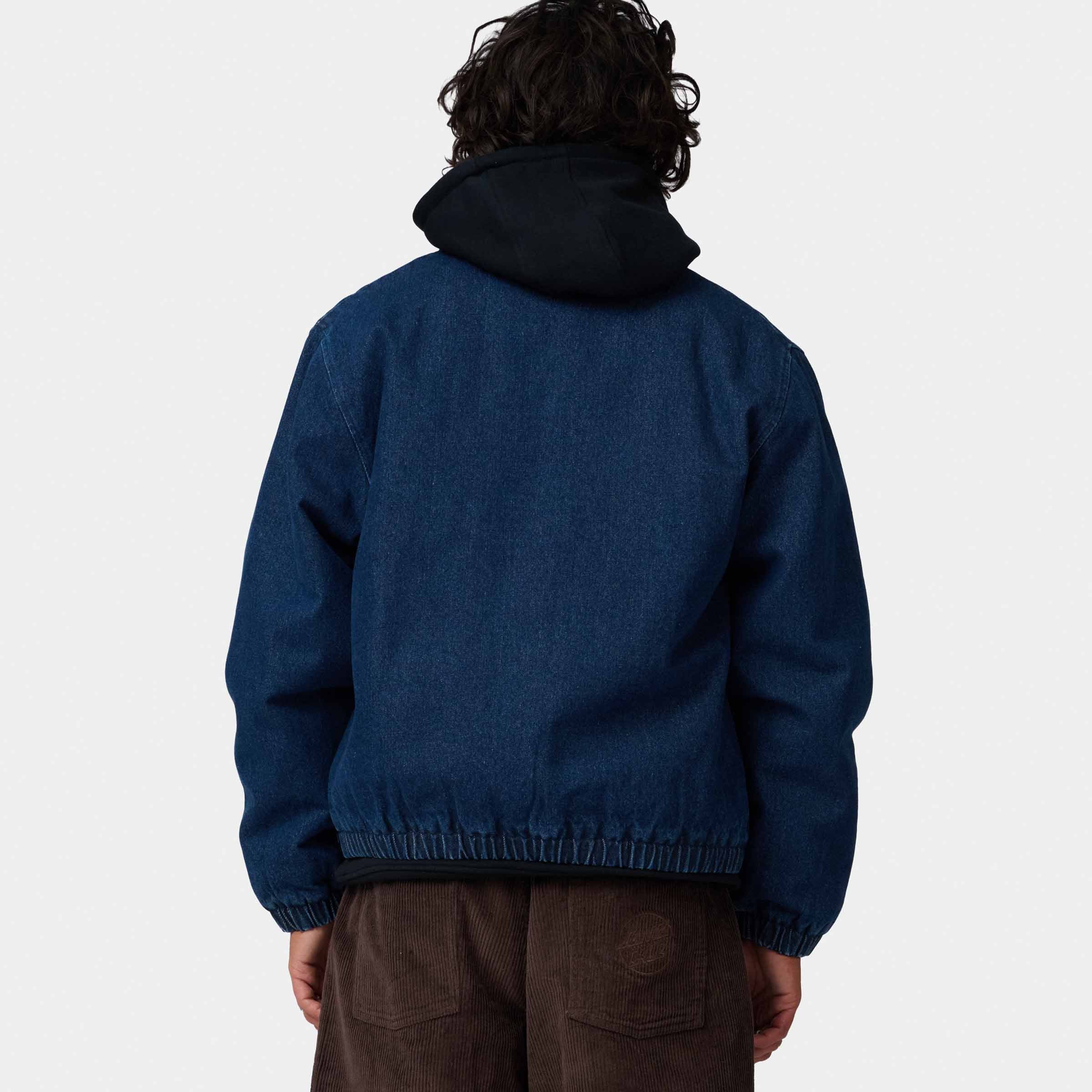 santa-cruz-skateboards-kayce-jacket-giacca-denim-zip-con-fodera-trapuntata image 4
