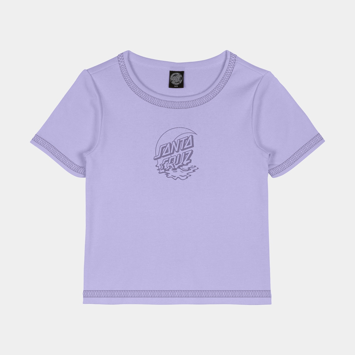 santa-cruz-skateboards-moon-dot-reflection-t-shirt-donna-unisex image 1
