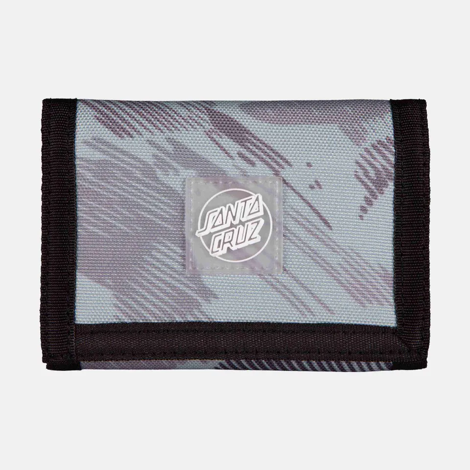 santa-cruz-skateboards-cruz-wallet-portafoglio-tri-fold-stampa-all-over image 1