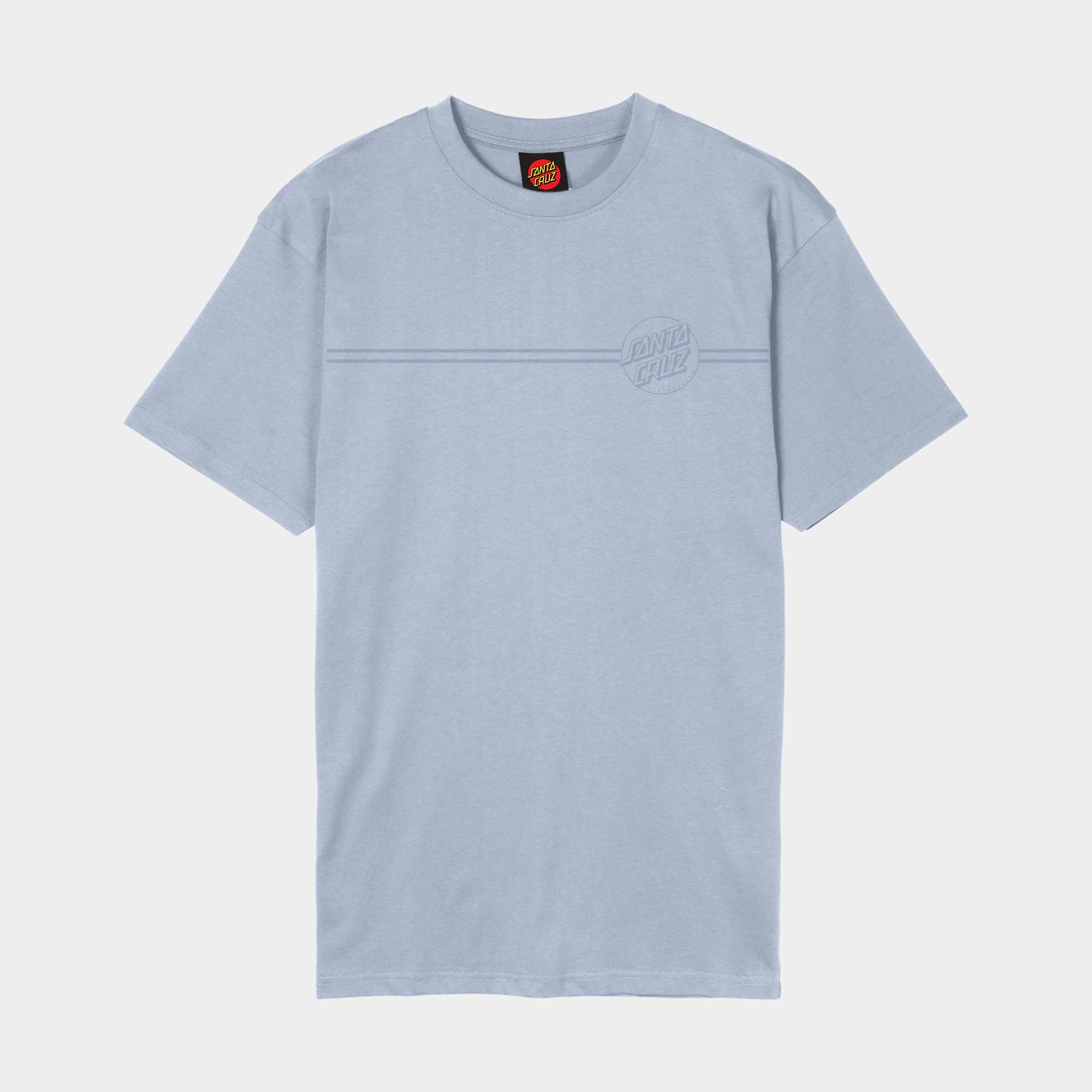 santa-cruz-skateboards-tonal-opus-dot-stripe-t-shirt-maglietta-loose-fit image 2