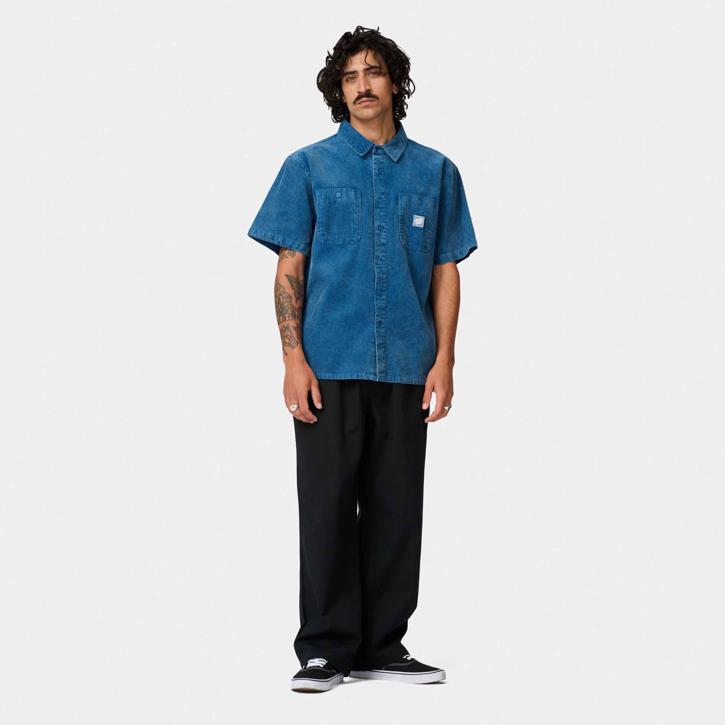 santa-cruz-skateboards-jimi-camicia-manica-corta-corduroy-regular-fit image 6