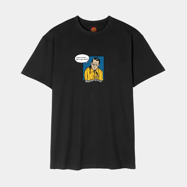 santa-cruz-skateboards-dressen-laugh-it-up-t-shirt-uomo-heavyweight image 1