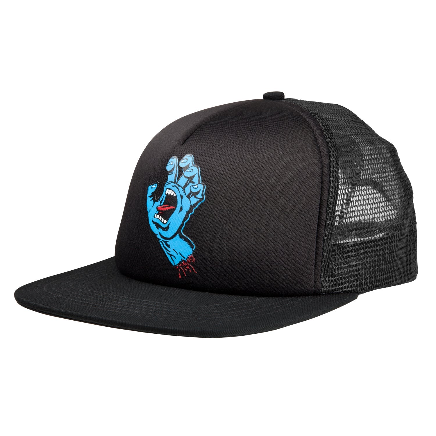 santa-cruz-skateboards-classic-hand-cappello-trucker-mesh-back-cap image 1