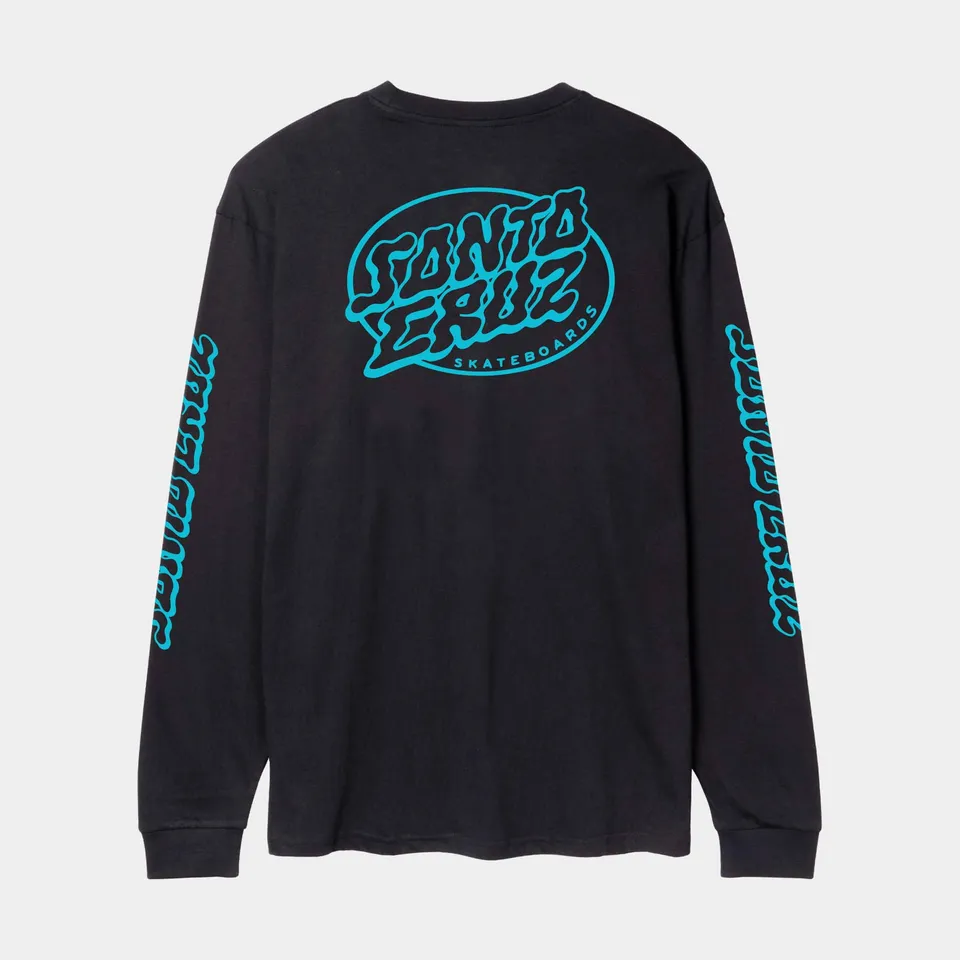santa-cruz-skateboards-mono-vertigo-dot-long-sleeve-t-shirt-manica-lunga image 1