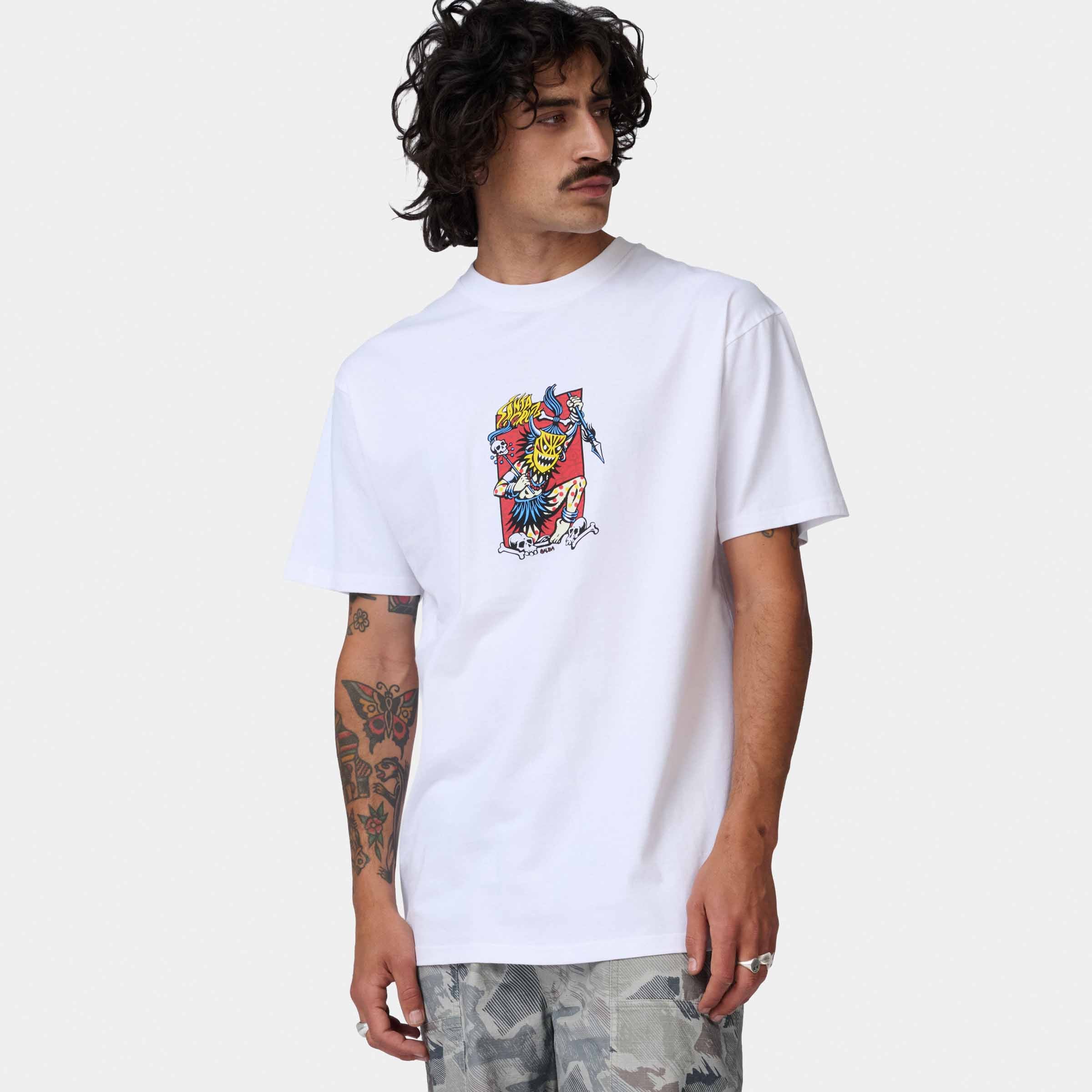 santa-cruz-skateboards-salba-voodoo-frame-t-shirt-uomo-cotone-bio image 2