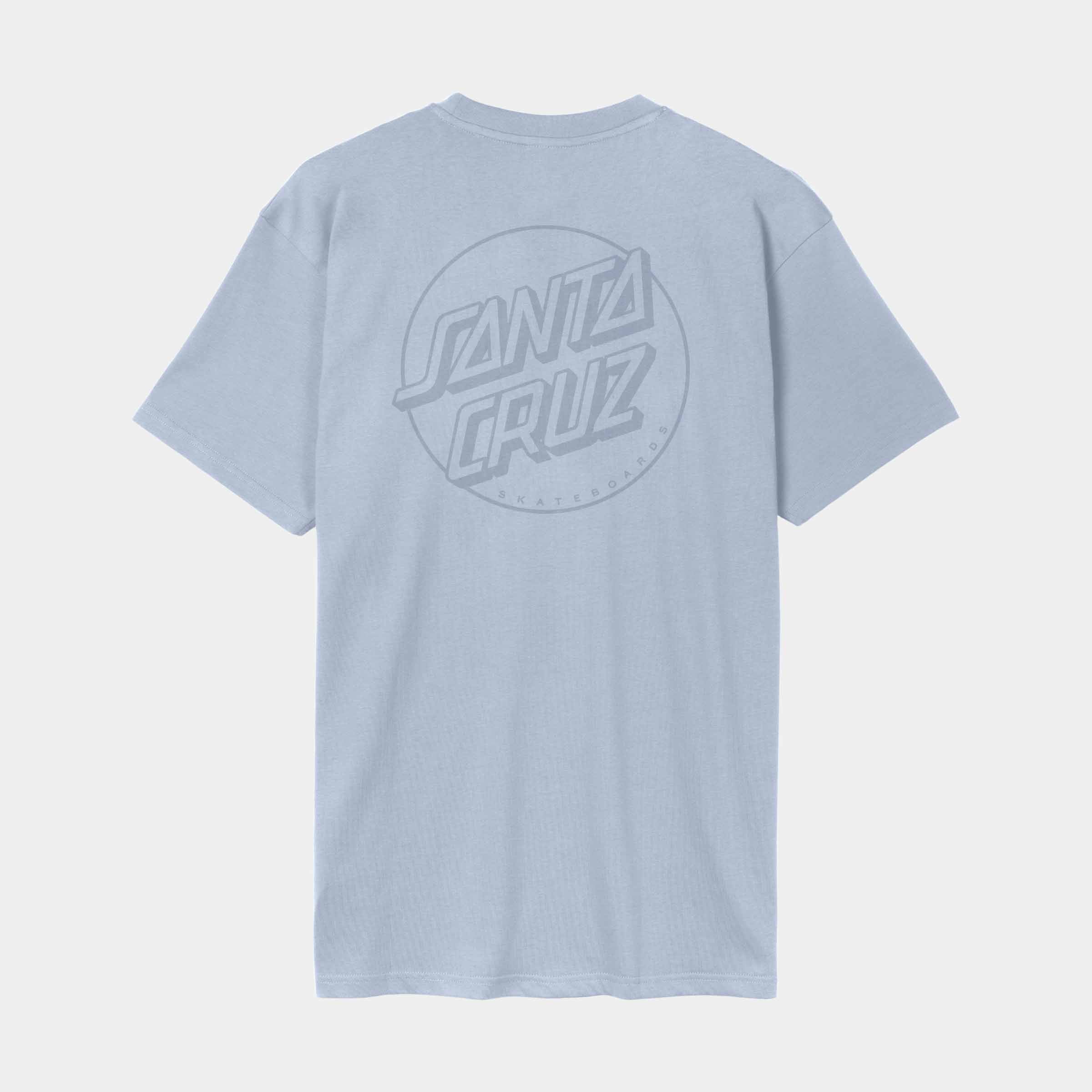 santa-cruz-skateboards-tonal-opus-dot-stripe-t-shirt-maglietta-loose-fit image 1