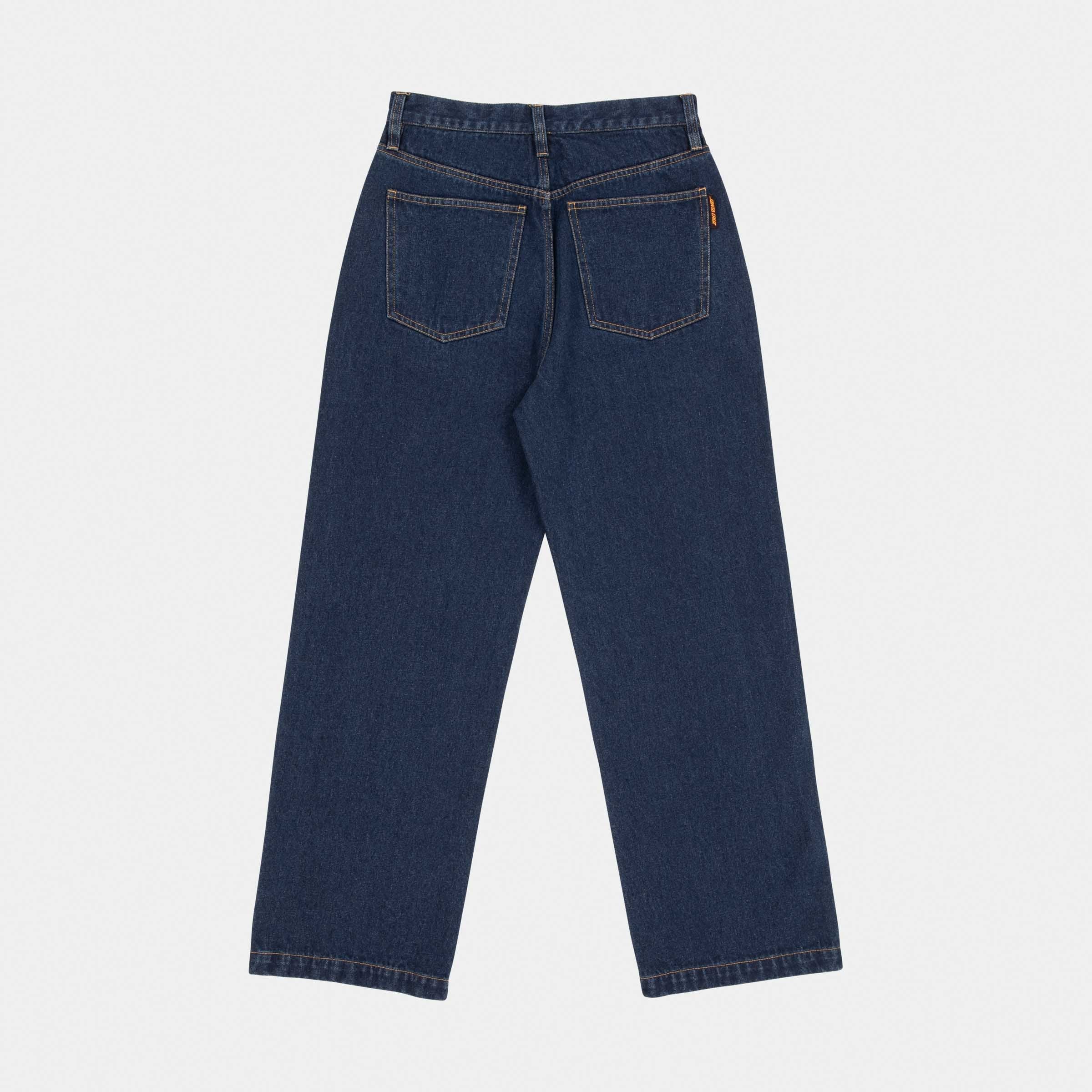 santa-cruz-skateboards-classic-baggy-jeans-jeans-larghi-donna image 2