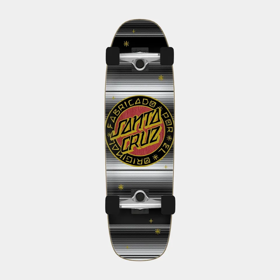 santa-cruz-skateboards-loco-dot-cruiser-8-40in-x-29-4in-cruiser-completo image 1