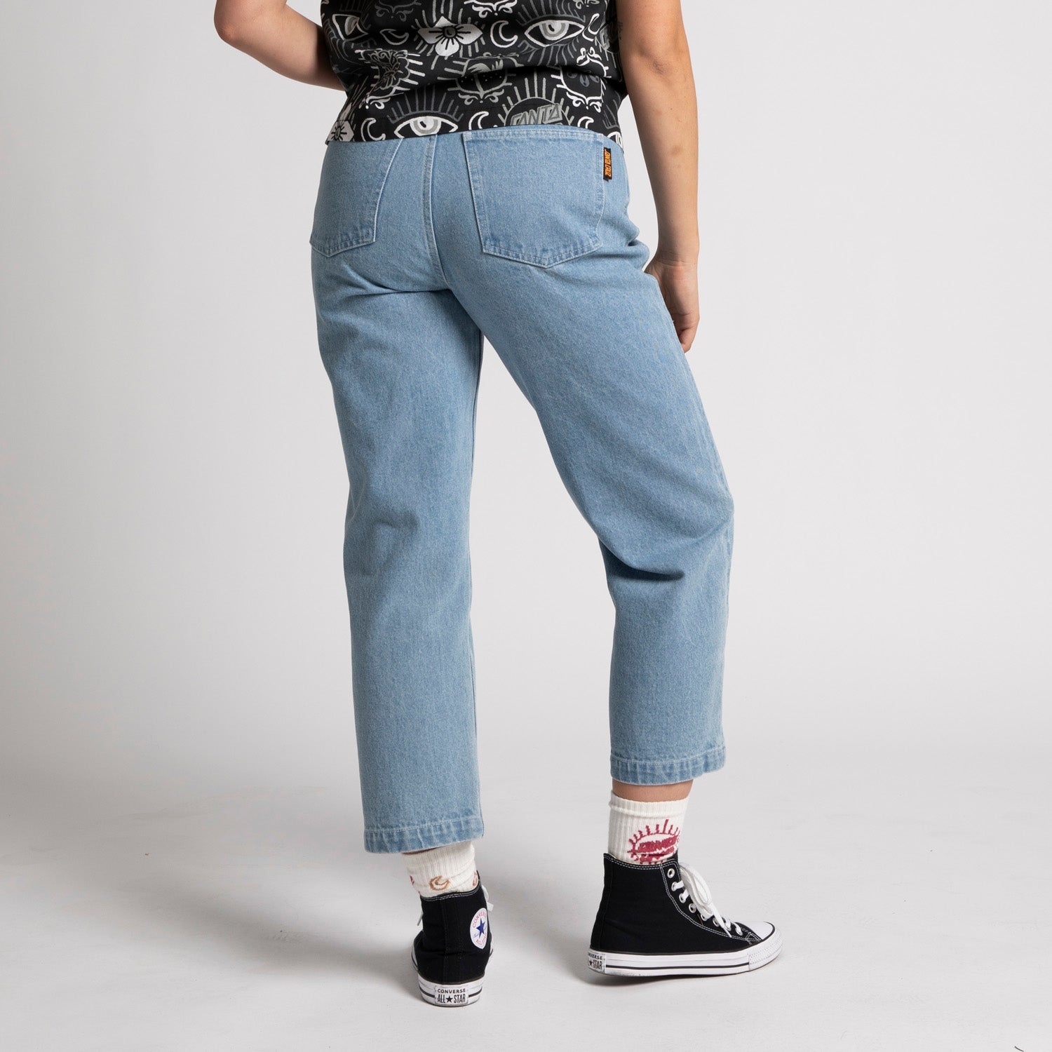 santa-cruz-skateboards-classic-baggy-jeans-jeans-donna-gamba-larga-13-5oz image 4