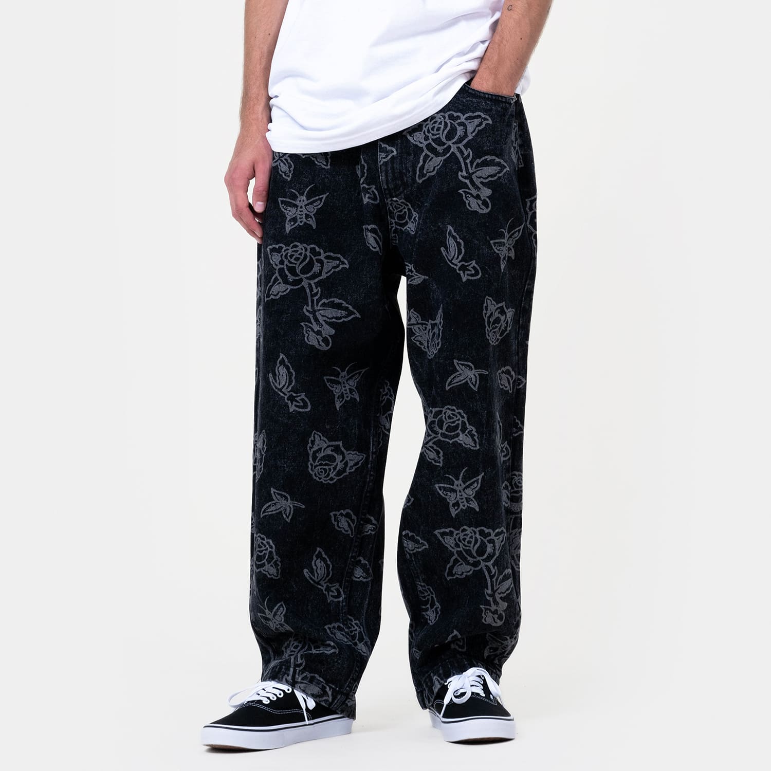 santa-cruz-skateboards-big-pants-mono-flash-roses-pantalone-baggy-denim image 3