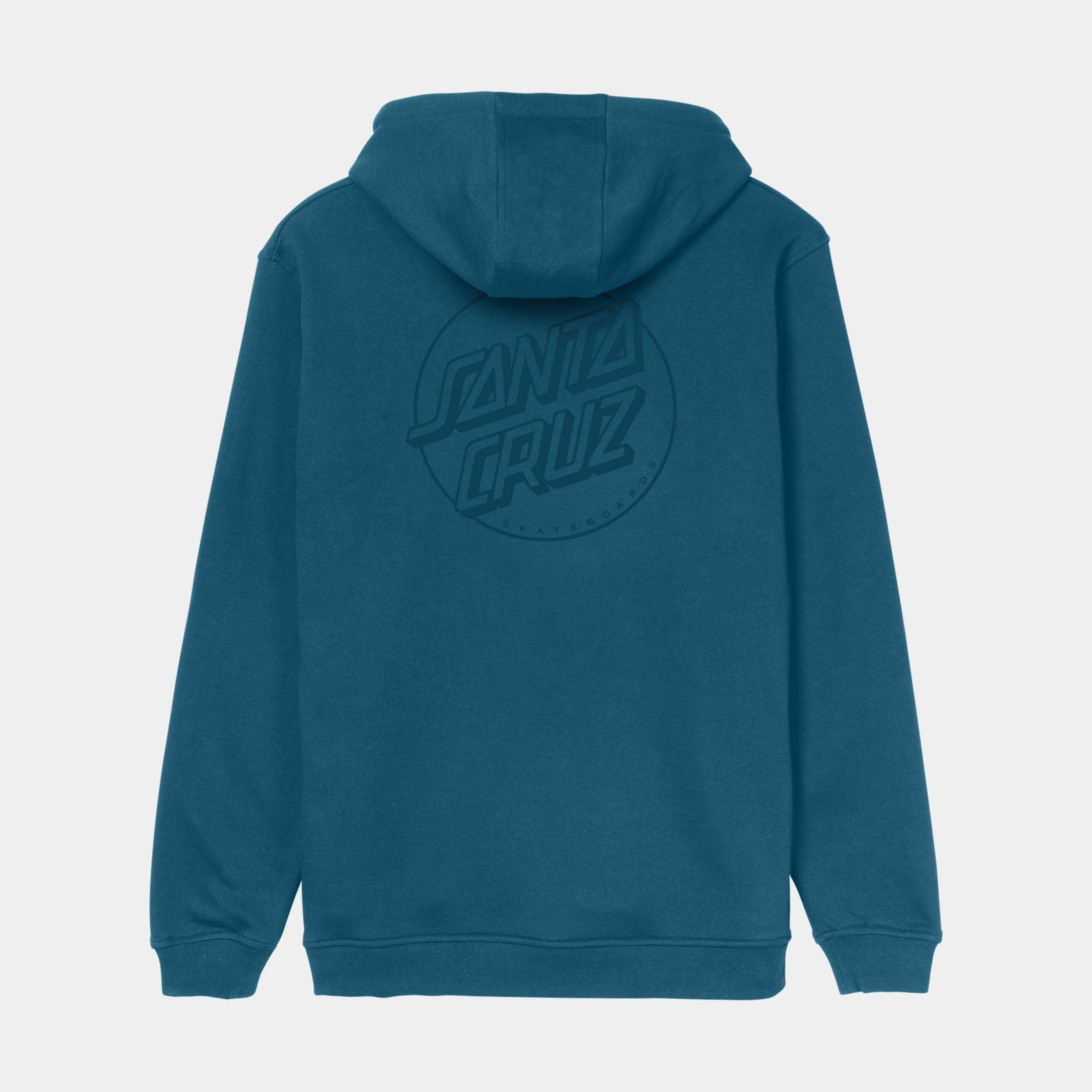 santa-cruz-skateboards-tonal-opus-dot-stripe-hoodie-felpa-con-cappuccio image 1