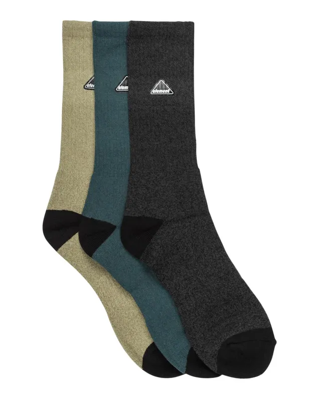 element-grabber-socks-3pk-calzini-uomo image 1