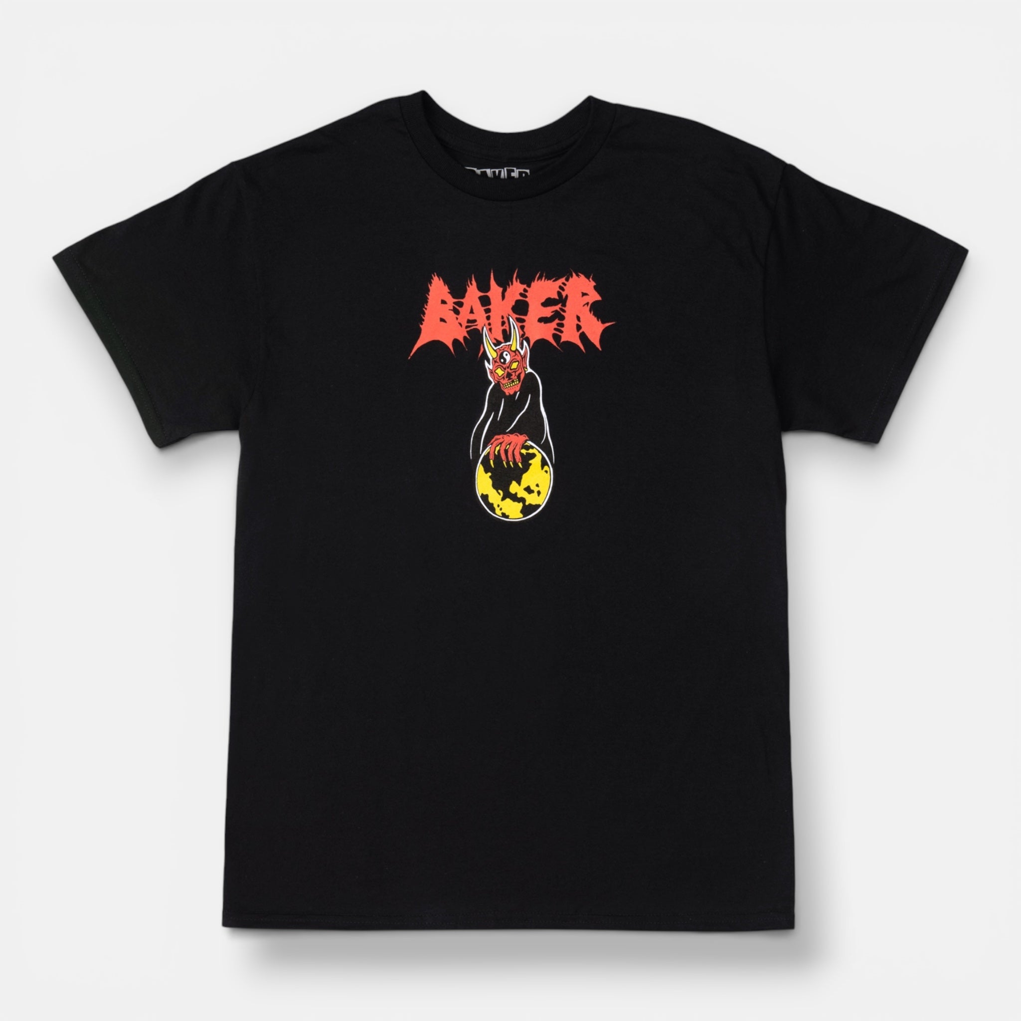 baker-skateboards-world-control-tee-t-shirt-in-cotone image 1