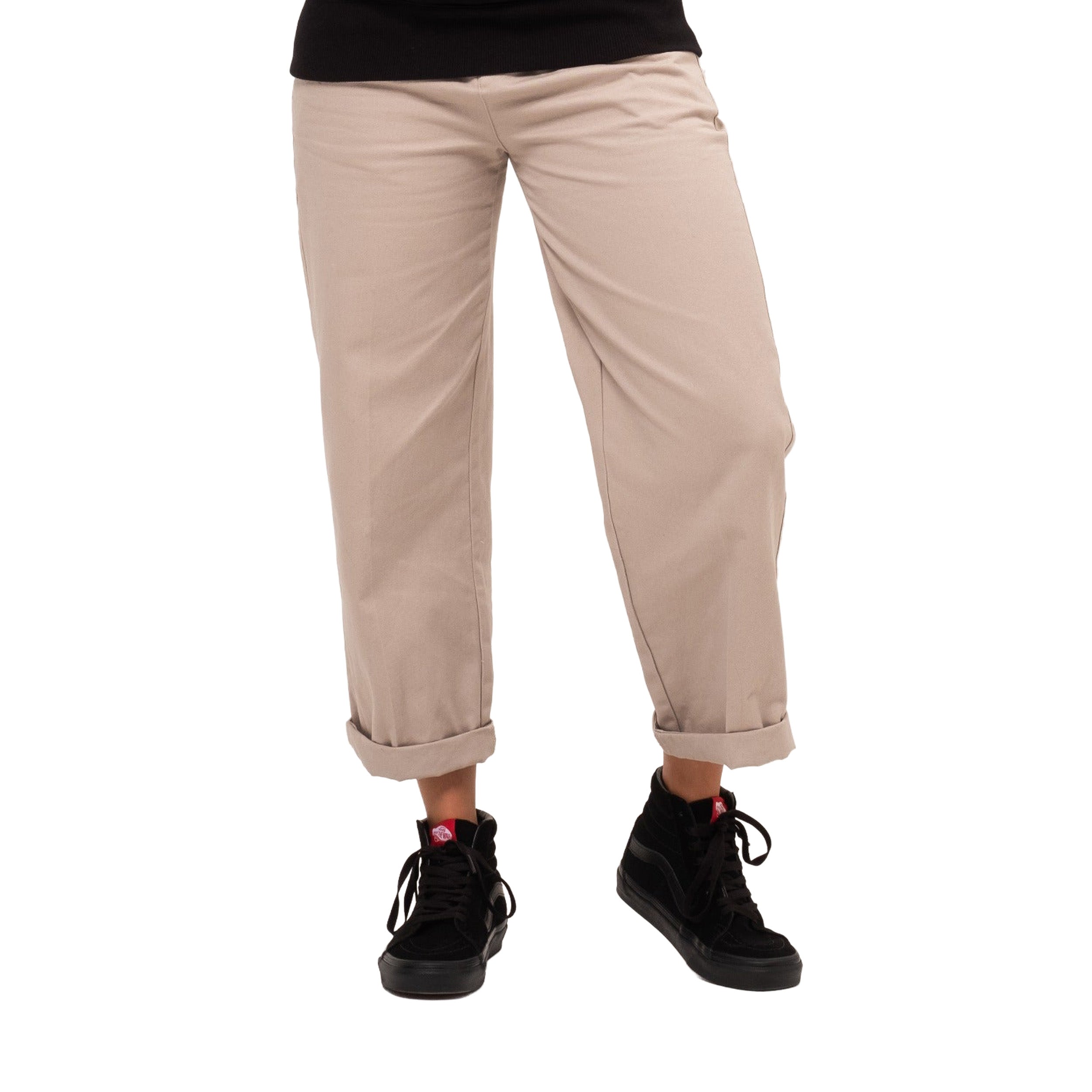 santa-cruz-skateboards-nolan-chino-pantaloni-donna-loose-fit-wide-leg image 3