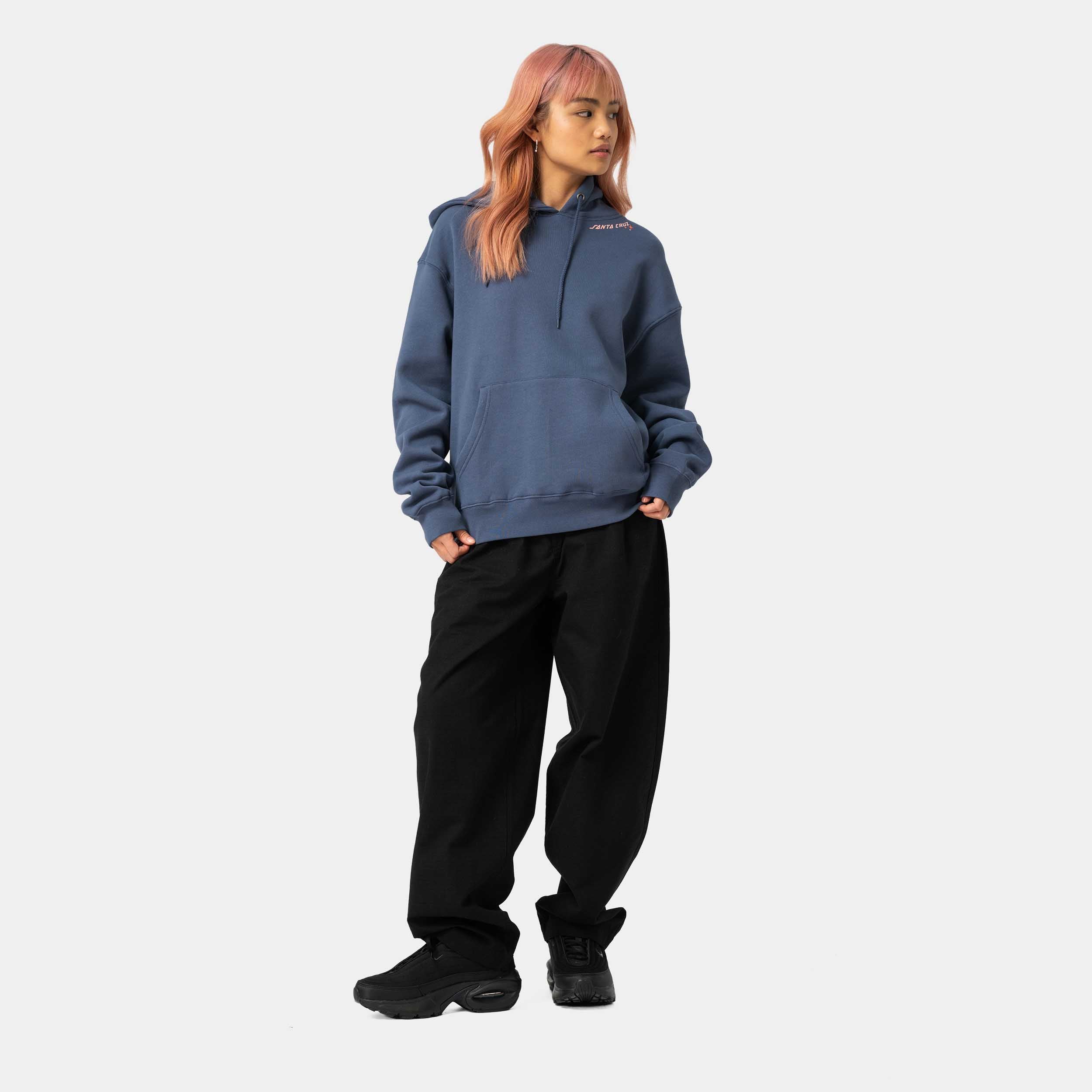 santa-cruz-skateboards-night-critter-hoodie-donna-felpa-boxy-330gsm image 5