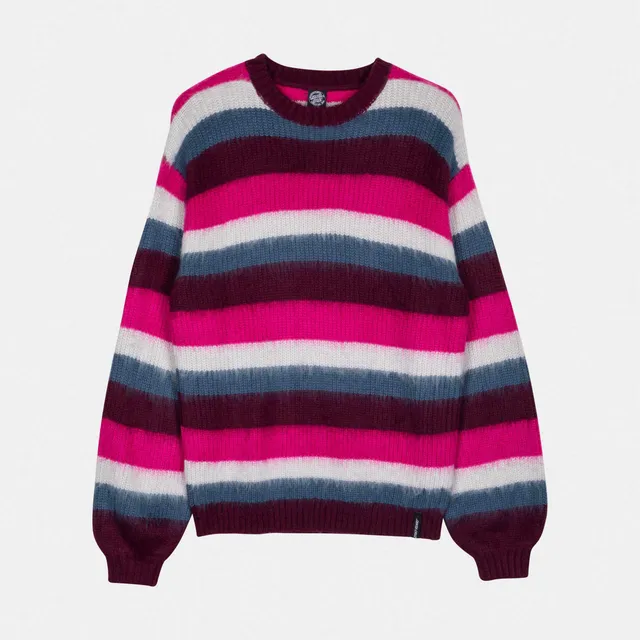 santa-cruz-skateboards-riot-knit-crew-maglia-donna image 1