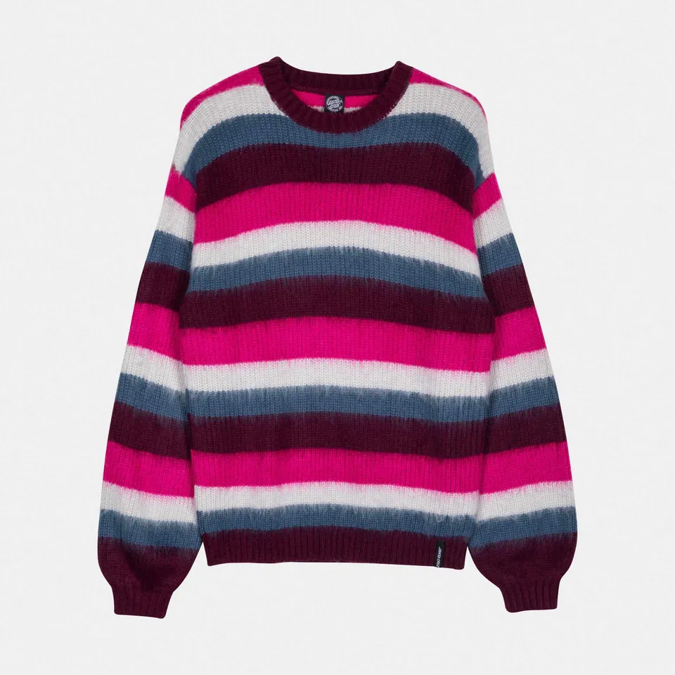santa-cruz-skateboards-riot-knit-crew-maglia-donna image 1