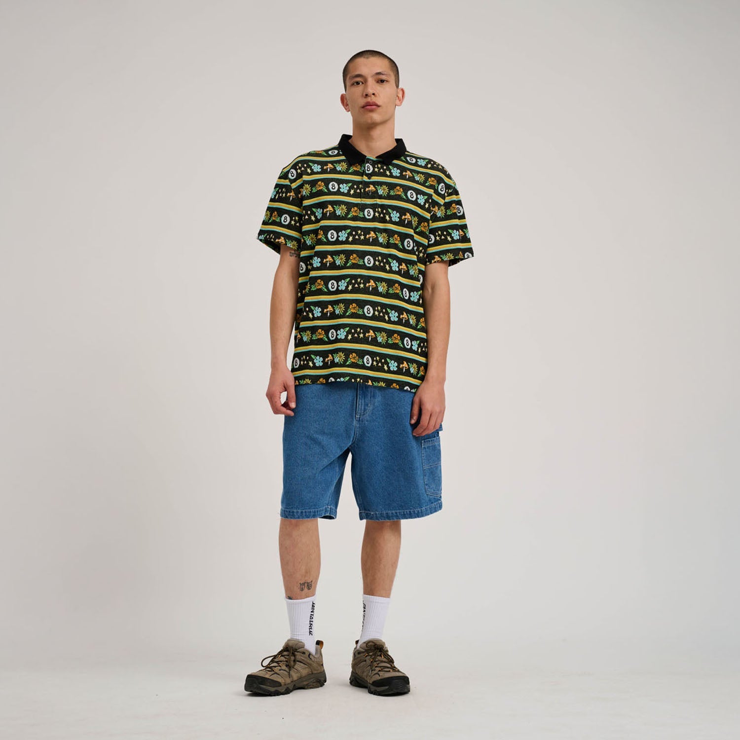 santa-cruz-skateboards-winkowski-trip-stripe-polo-polo-manica-corta image 6