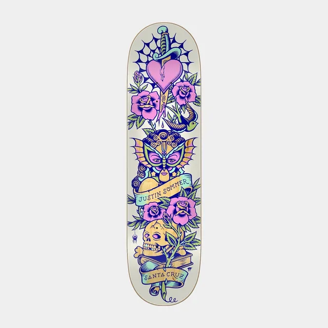 santa-cruz-skateboards-sommer-tattooed-tavola-pro-deck-8-25-x-31-8 image 1
