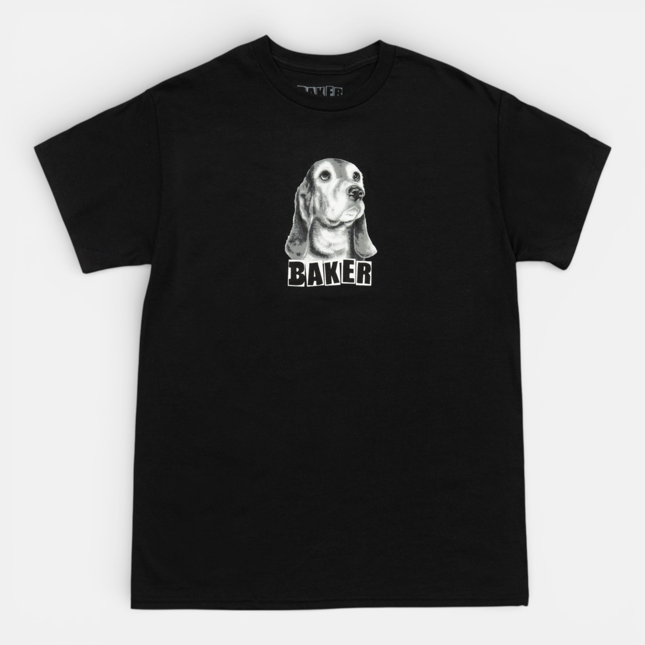 baker-skateboards-man-s-bff-black-tee-t-shirt-nera-art-elise-hedge image 1