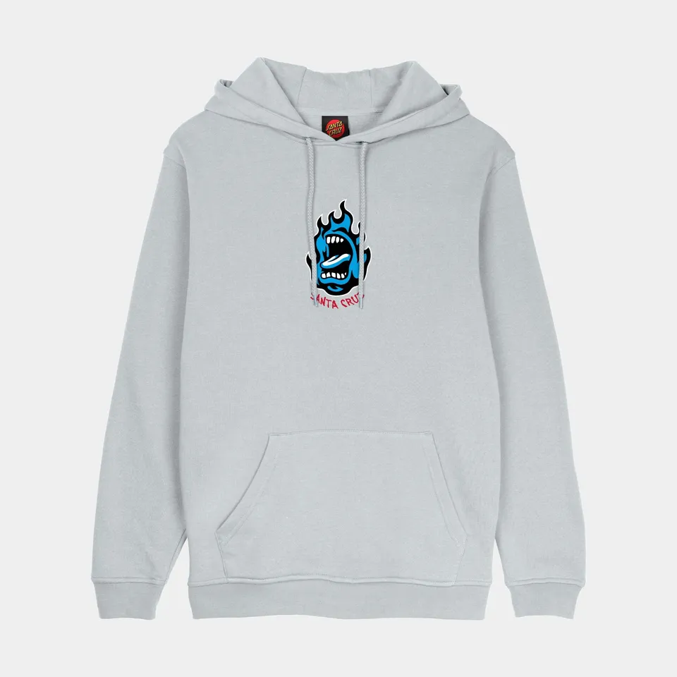 santa-cruz-skateboards-screaming-flame-front-felpa-hoodie-unisex image 1
