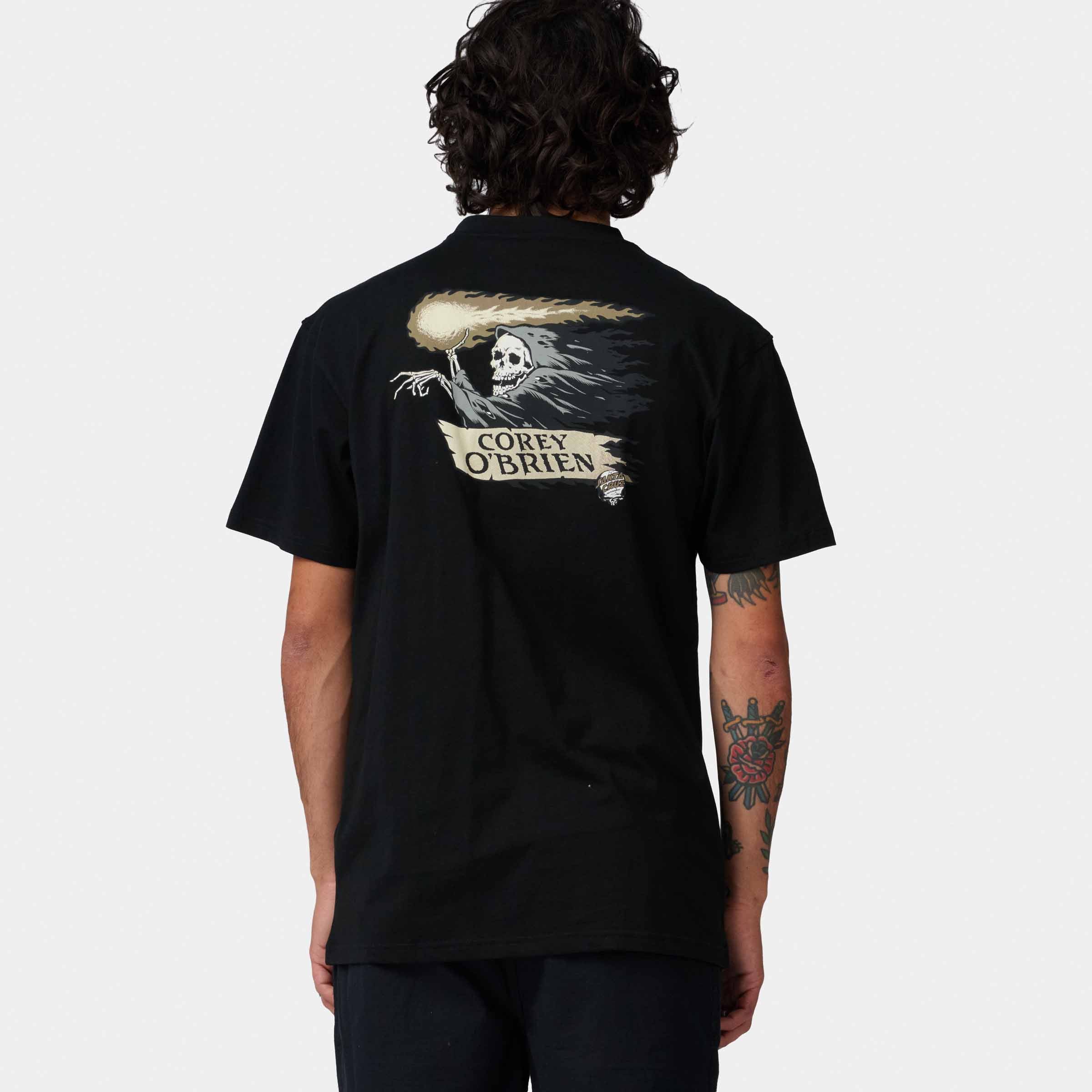 santa-cruz-skateboards-o-brien-reaper-t-shirt-maglietta-regular-fit image 4