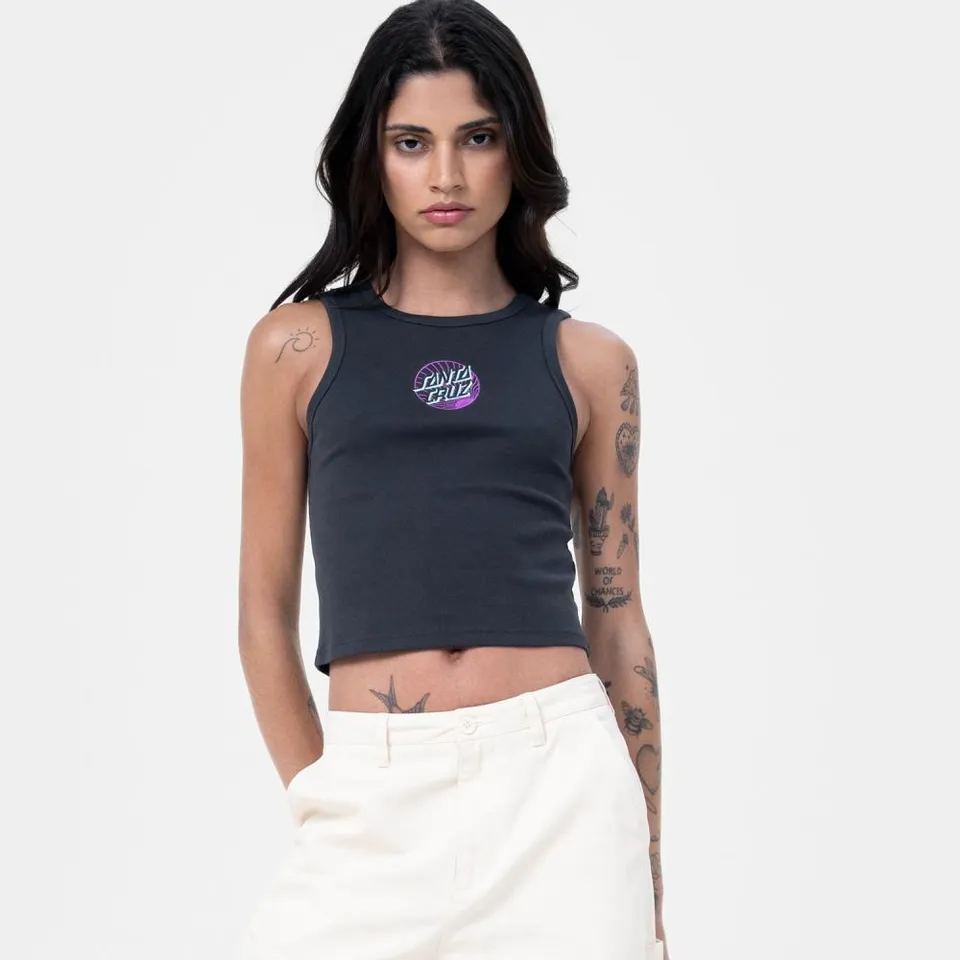 santa-cruz-skateboards-retreat-dot-tank-canotta-regular-fit image 1