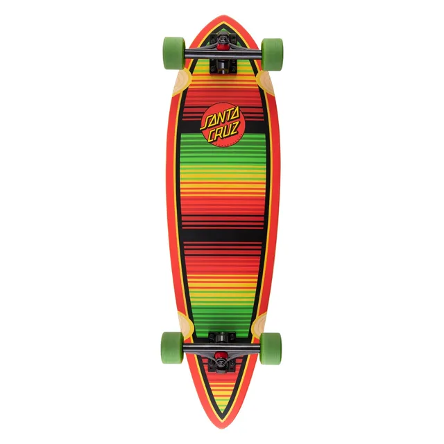 santa-cruz-serape-dot-pintail-longboard-9-2in-x-33in image 1
