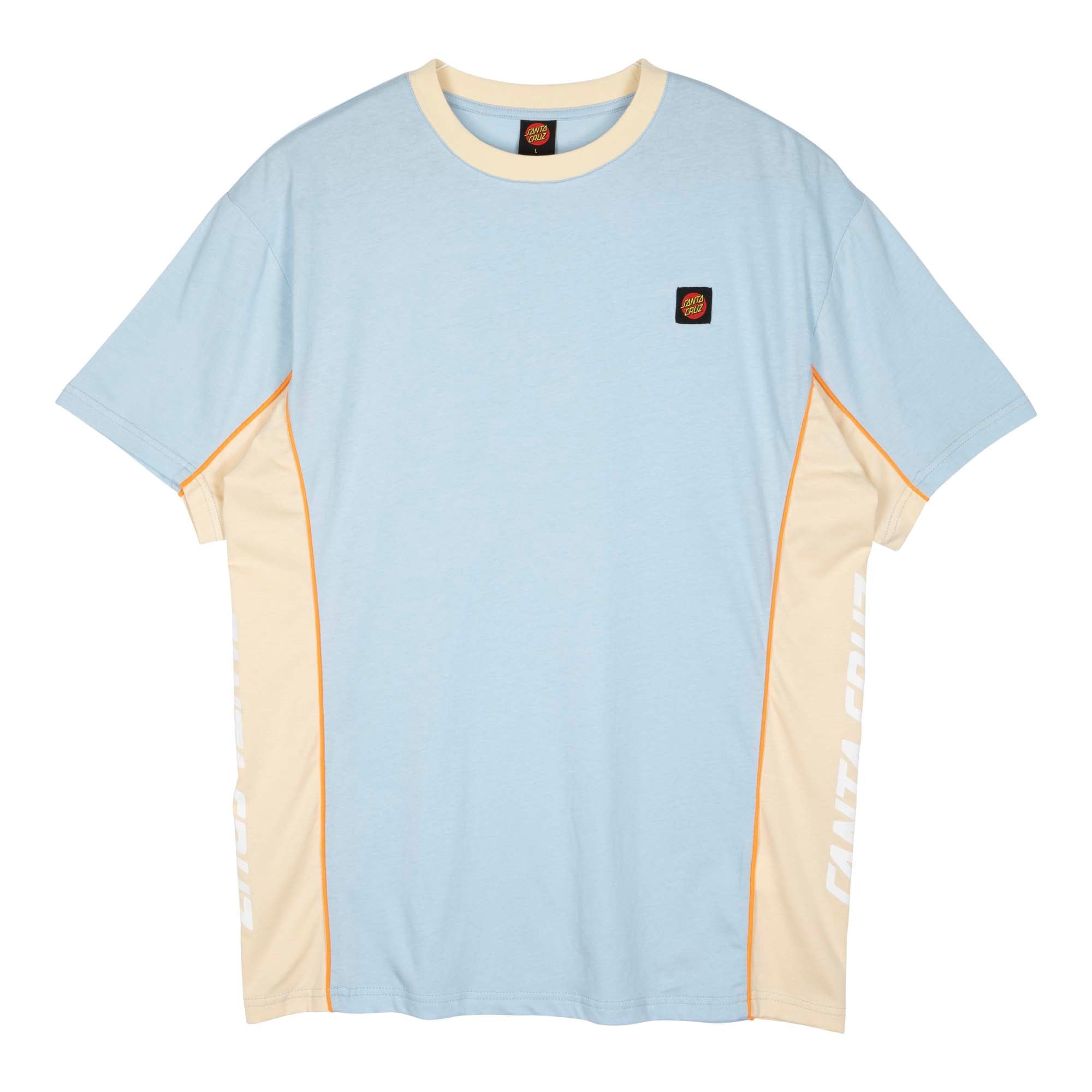 santa-cruz-skateboards-strip-racer-t-shirt-maglietta-cotone-regular-fit image 1